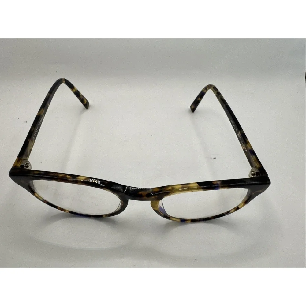 Warby Parker Jane 252 Eyeglasses – Tortoise Frame 49-18-145 – Unisex Round Glass